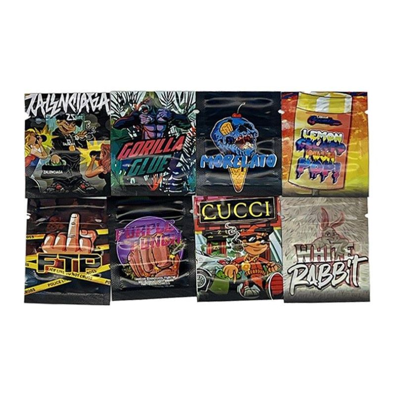 White Rabbit Weed Mylar Bags | Bulk Wholesale